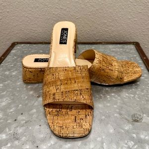Jones New York Unis Cork Slide Sandal Women’s Size 8.5